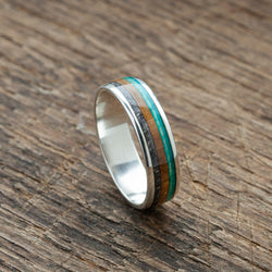 Create your ow extra durable silver recycled skateboard ring - BoardThing