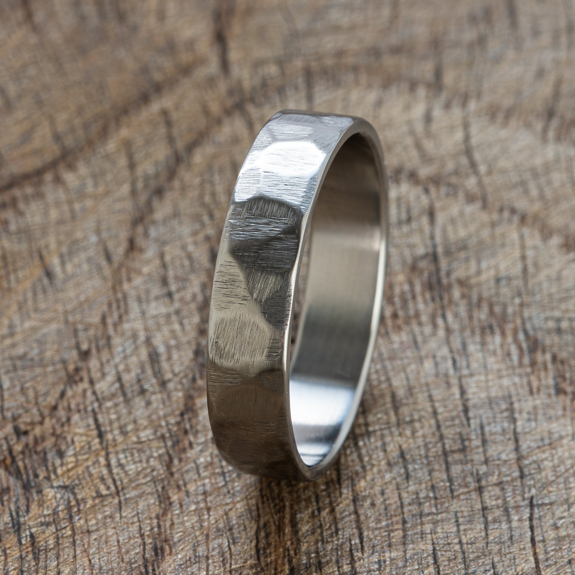 Distressed Titanium Ring - BoardThing