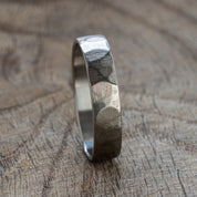 Distressed Titanium Ring - BoardThing