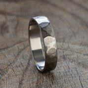 Distressed Titanium Ring - BoardThing