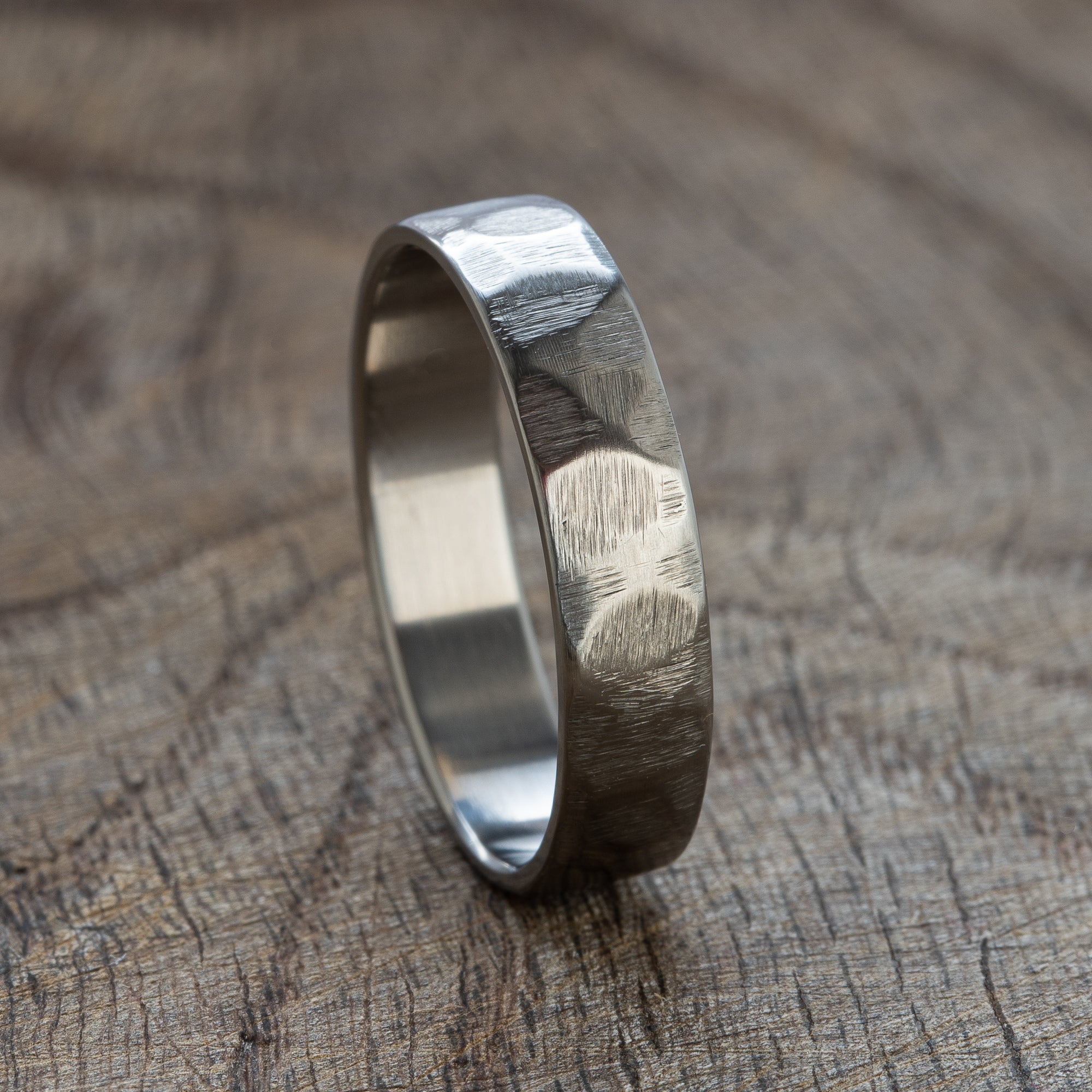 Distressed Titanium Ring - BoardThing