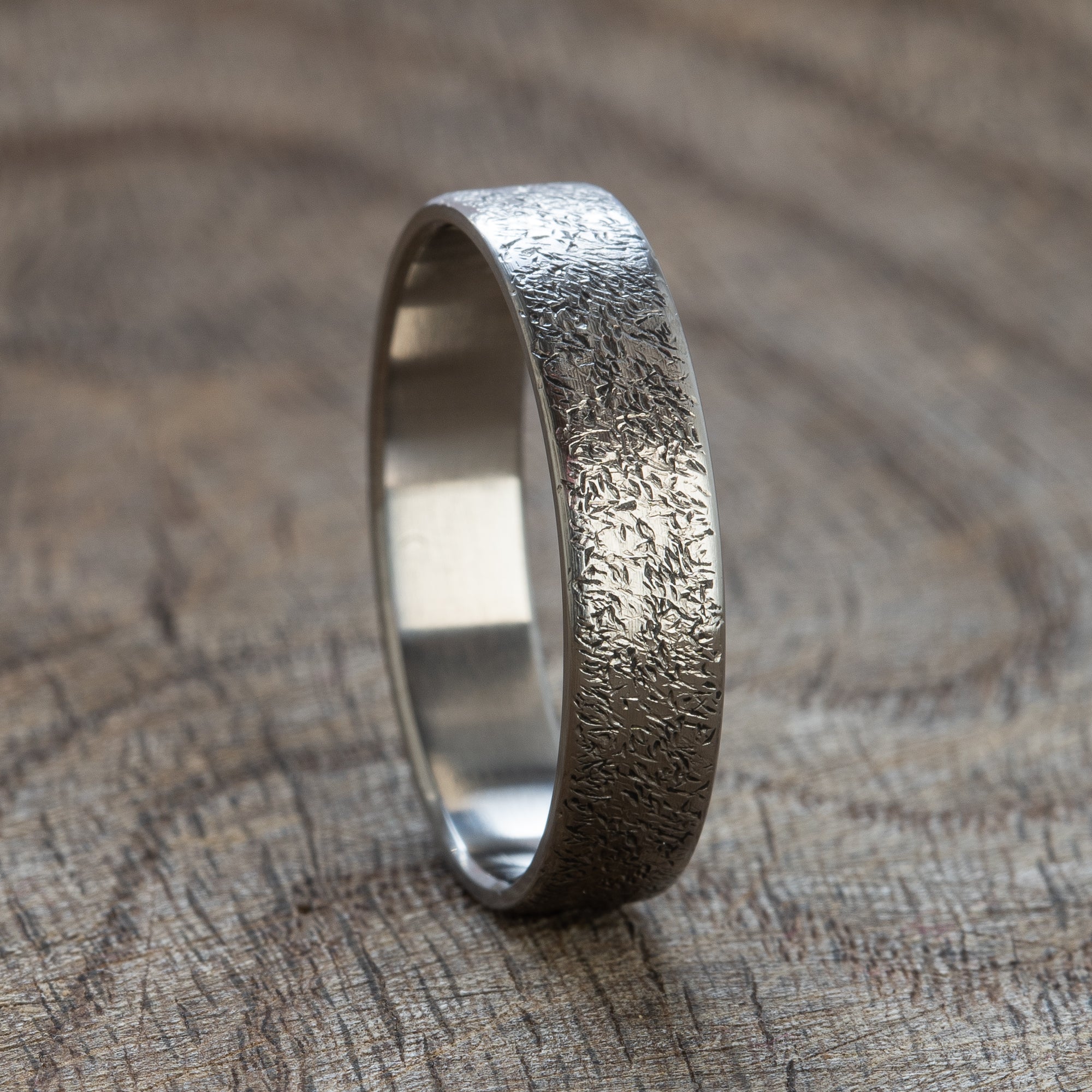 Sterling Silver Hammered Ring - BoardThing