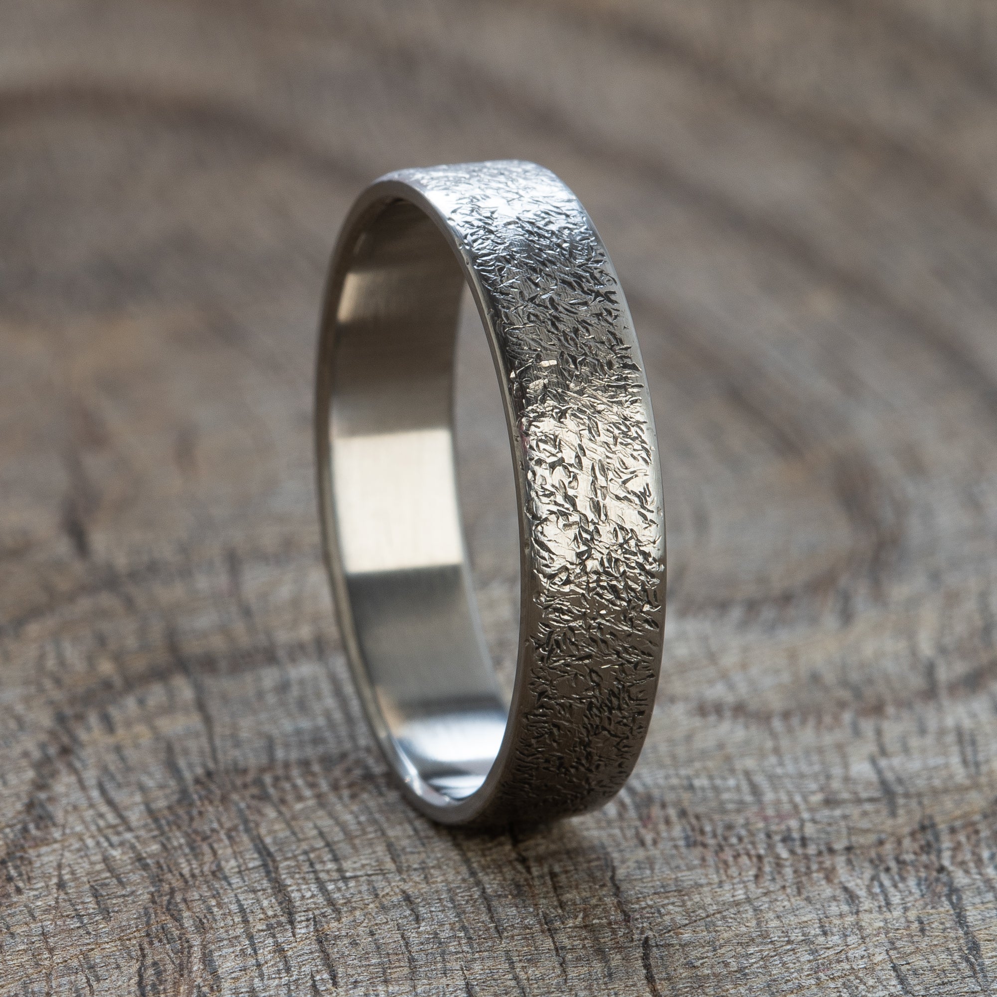 Sterling Silver Hammered Ring - BoardThing
