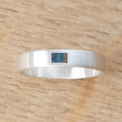 Silver Cube Ring