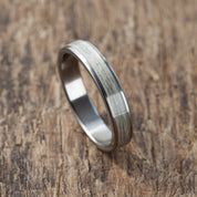 Titanium Hemp Fibers Ring