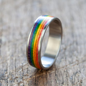 Titanium Rainbow Ring