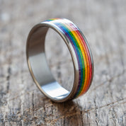 Titanium Rainbow Ring