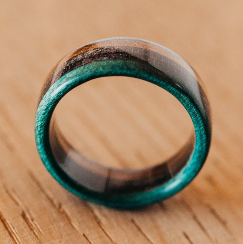 Blue and black skateboard ring - BoardThing