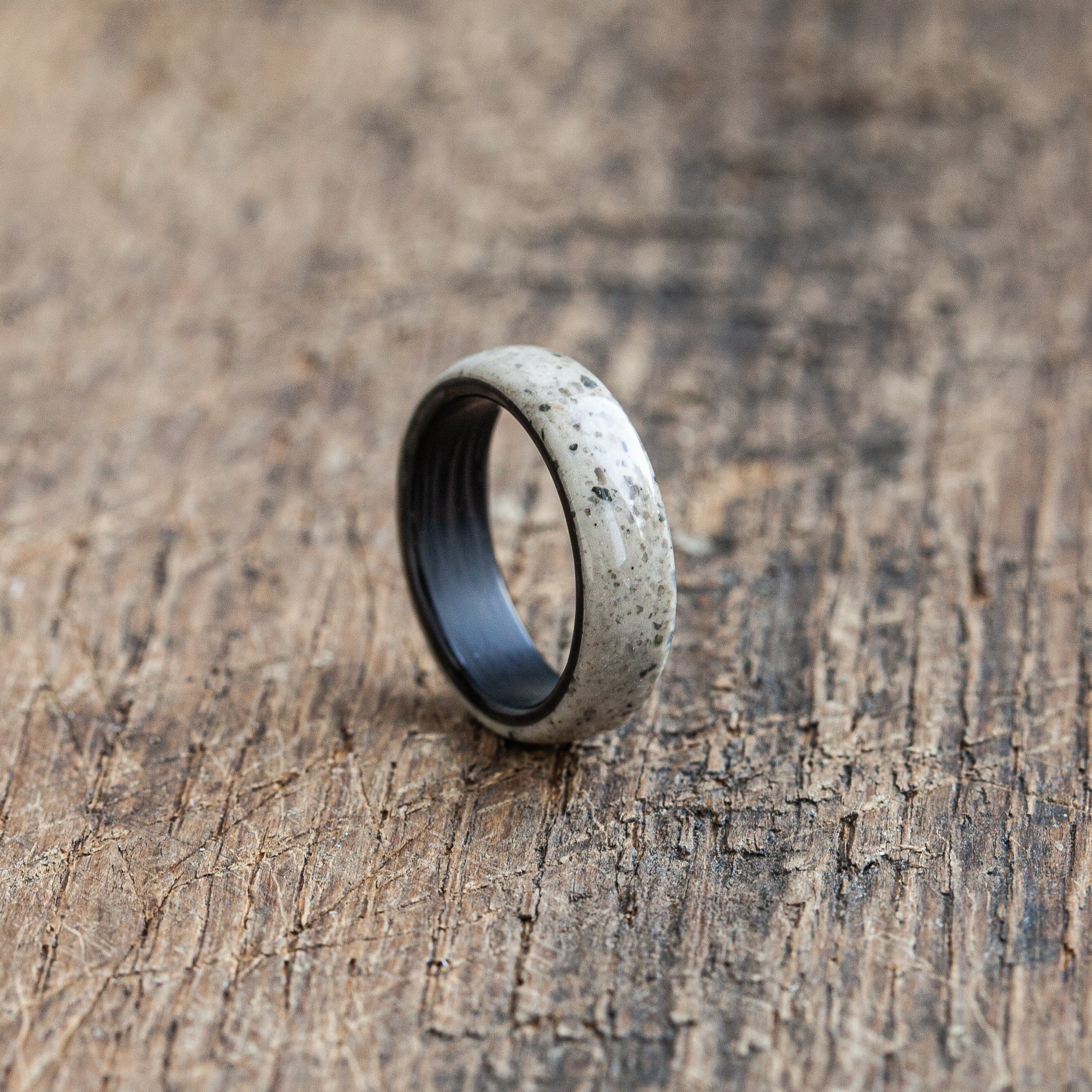 Concrete ring with carbon interior - BoardThing