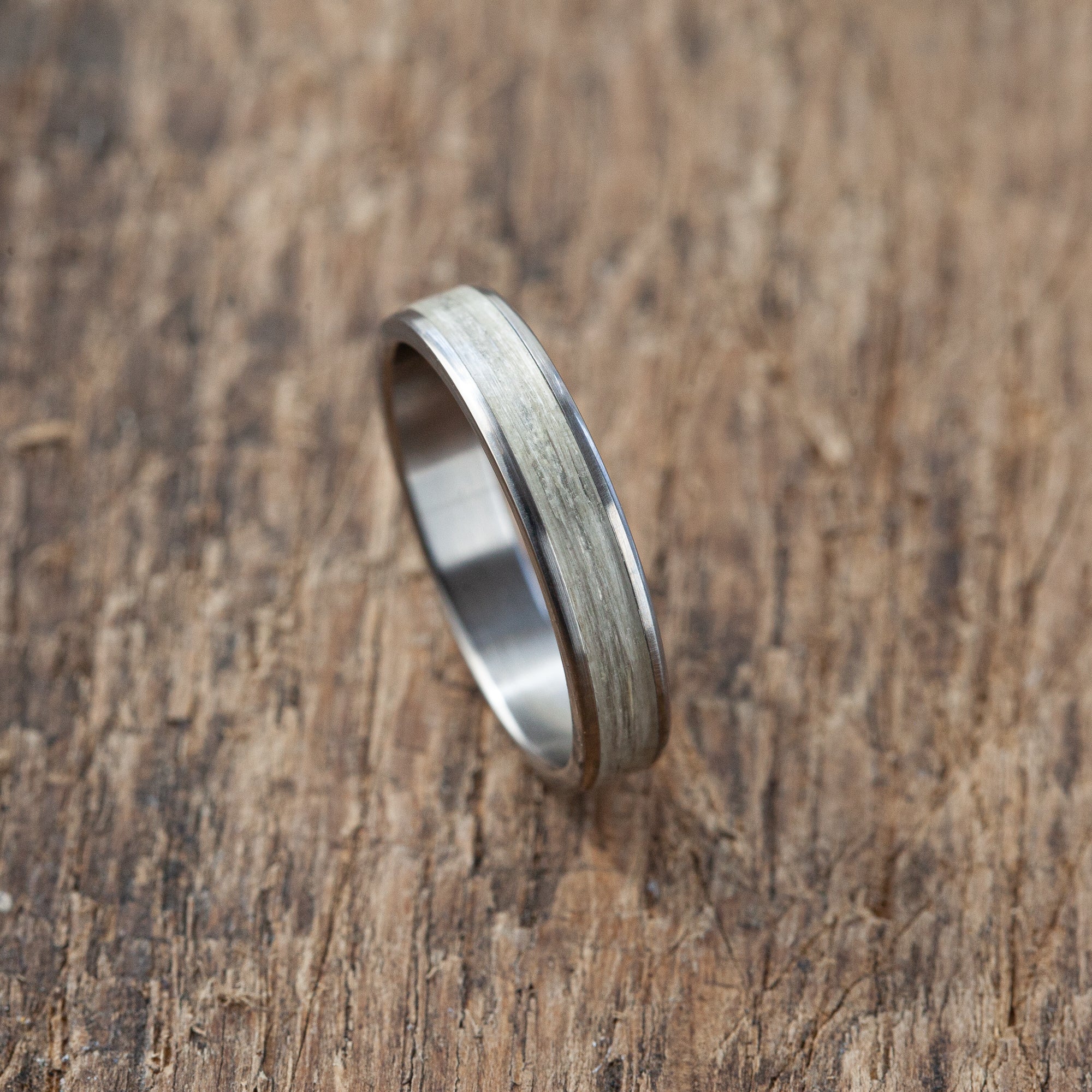 Hemp fiber titanium ring - BoardThing