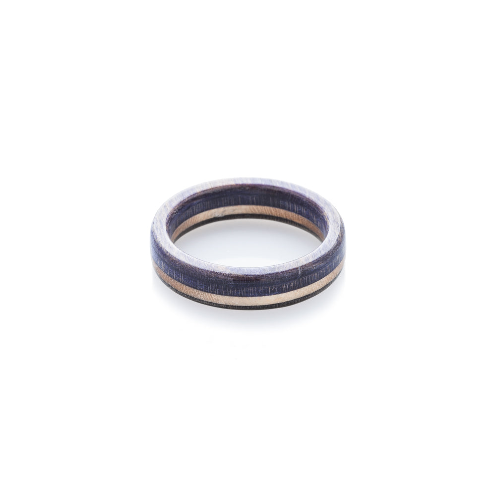 Skateboard ring - violet - wooden | Boardthing - BoardThing