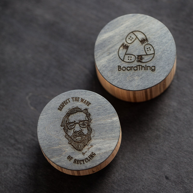 Skateboard herb grinder (classic version) | Boardthing - BoardThing