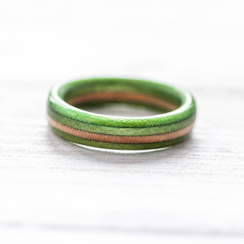 Green wooden ring | Boardthing - BoardThing